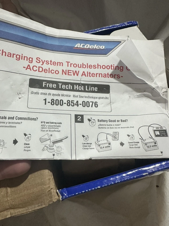 ACDelco Alternator 335-1136 For 2001-2004 Ford Escape Mazda Tribute Gg2 - Image 4 of 4