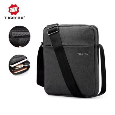 Tigernu Men Waterproof Oxford Messenger Bag Business Crossbody shoulder bag