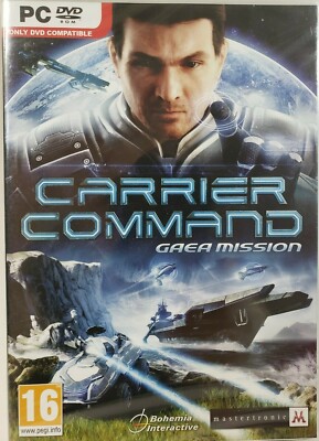 Carrier Command Gaea Mission PC Game DVD Compatible  Age 16+