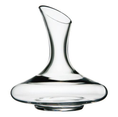 DECANTER VINO ROSSO CARAFFA VETRO COLLO ROTONDO CILINDRICO R...