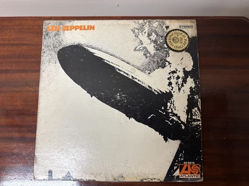 Led Zeppelin - Led Zeppelin I LP Vinyl 1969 Atlantic SD 8216   G+