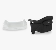 Inglesina Fast Table Chair - Black  Fast Dining Tray - Portable Baby High Chair