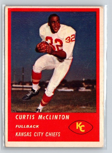 Curtis McClinton #45 1963 Fleer card