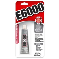 0.5 oz Eclectic Products 800216 E6000 Craft Adhesive Single Pack