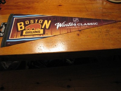 NEW VTG 2016 Boston Bruins Pendant Winter Classic Foxboro 30'' Long