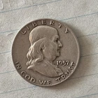 1957 Franklin Half Dollar in VF Condition