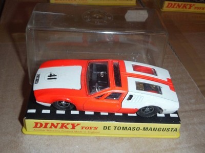 Vintage Dinky Toys 187 De Tomaso Mangusta Car Cased Diecast Model