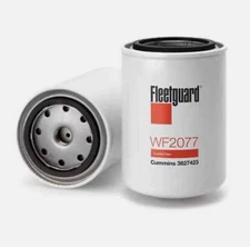 GENUINE FLEETGUARD COOLANT FILTER WF2077 SEMI TRUCK CUMMINS 3827423 3300721