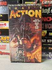 That's  Action VHS 1990 Robert Culp hosts Awesome Action Scenes From AIP Studios