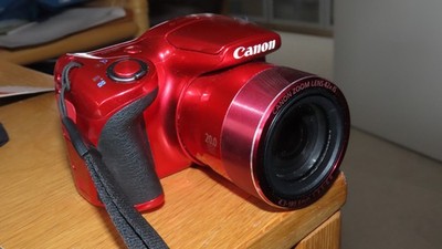 Canon Powershot SX420 IS   Kompaktkamera Digitalkamera   rot - neuwertig