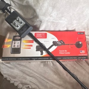 Bounty Hunter Tracker II Metal Detector Ground Balance Discrimination Meter
