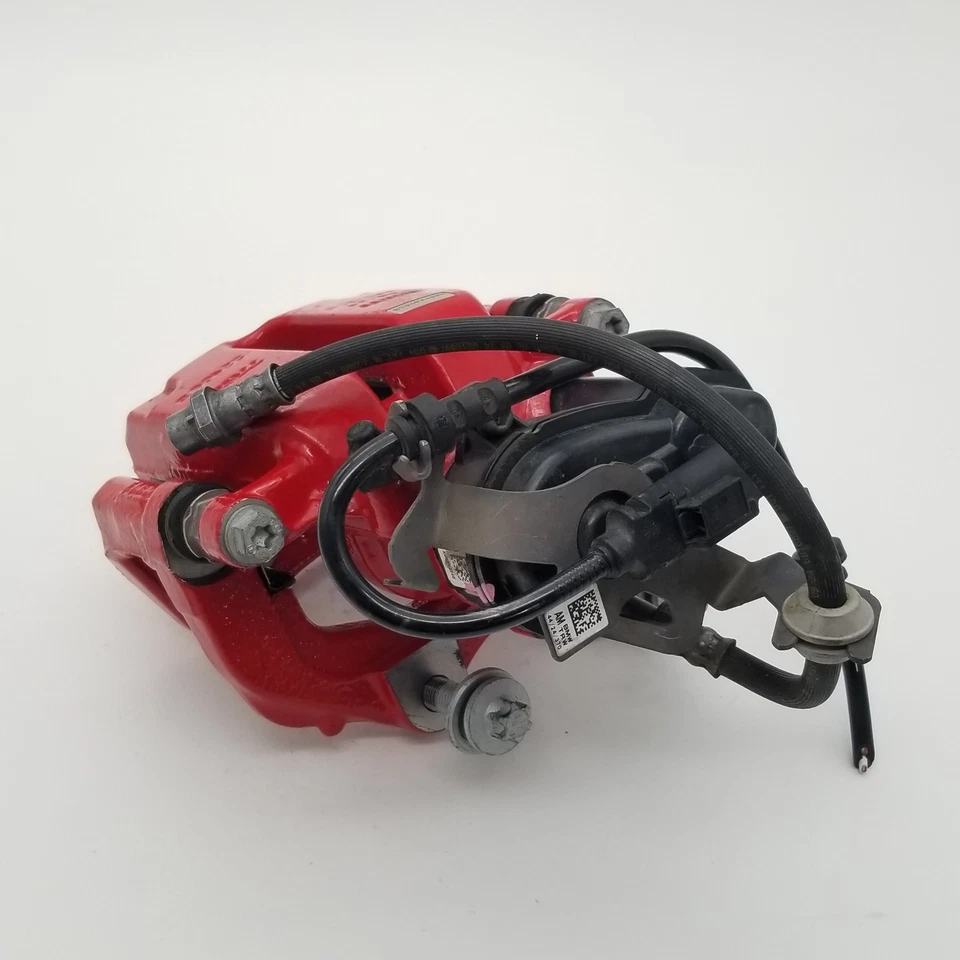 2019 - 2025 宝马 X3M X4M X5 X6 后方左制动计算器 带电机红色 M-SPORT — 第 4/4 张图片