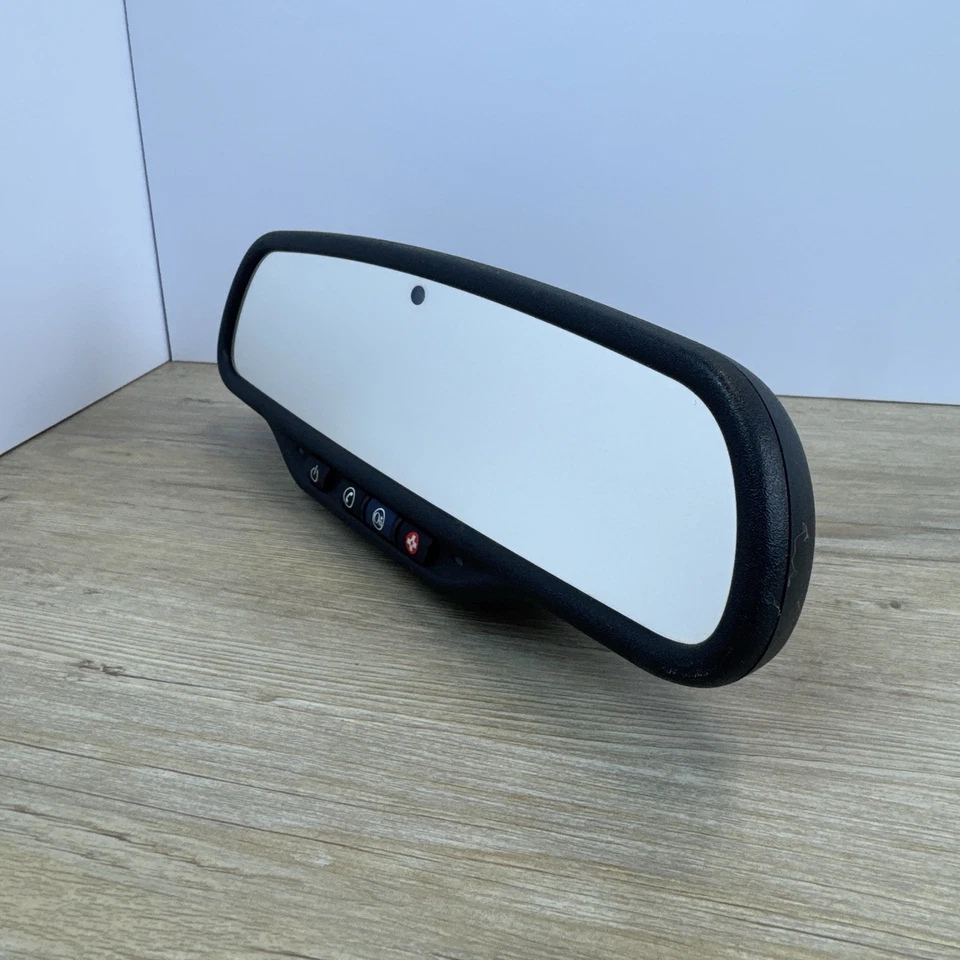 2007-13 Chevy Silverado Rearview Mirror Lights 25897968 025898 On star Auto Dim - Image 3 of 4
