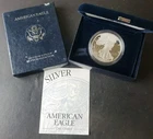 1996 P Proof $1 American Silver Eagle Dollar