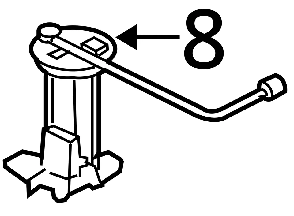 Conjunto de bomba de combustible eléctrica Lincoln Navigator 2003-2004 GLCO0 Foto 3 de 3