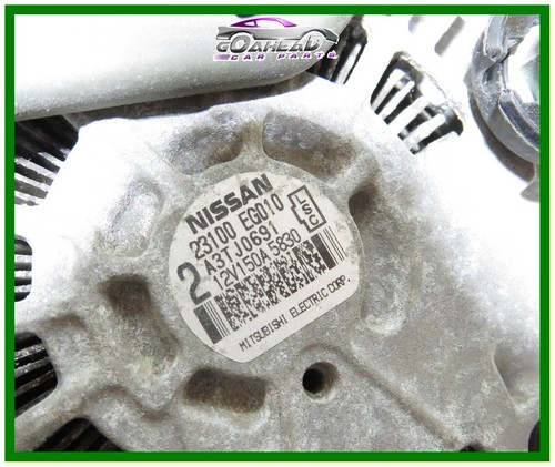 NISSAN ELGRAND E51 ENGINE ALTERNATOR 23100EG010 VQ35DE VQ25DE 2.5 / 3.5 V6 - Picture 6 of 7