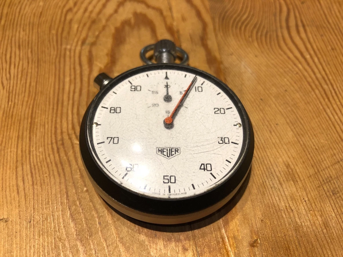 Heuer stopwatch sale
