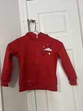 Nike Toddler Thermafit Hoodie Red Zip
