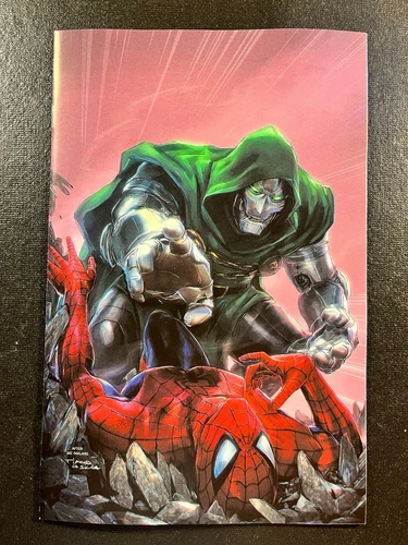 AMAZING SPIDER-MAN 61 VARIANT VIRGIN Tiago Da Silva HOMAGE 316 NM DOCTOR DOOM 1