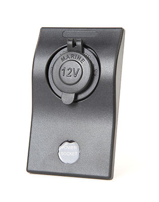 MARINE BOAT RV WATERPROOF CIGARETTE SOCKET SWITCH POWER SUPPLY PANEL 15A BREAKER