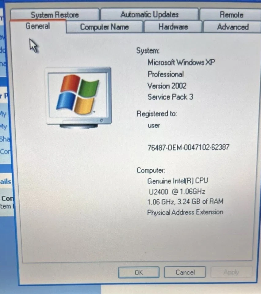 Panasonic Toughbook CF-19 C MK1 Rugged Intel Centrino Duo & Windows XP Pro Rare - Image 2 of 4
