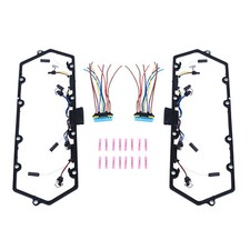 For 98-03 Ford 7.3l Powerstroke Diesel Valve Cover Gasket Harness 8 Glow Plugs