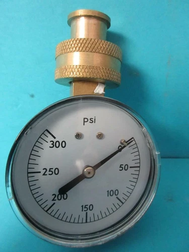LOT OF 2 NEW JONES J66-300 WATER TEST GUAGE 0-300 PSI 2-1/2 FACE 3/4 CONNECTION - Picture 6 of 12