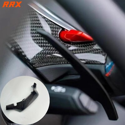Dry Carbon Fiber Steering Wheel Above Cover For BMW 1 2 3 4 Series M3 M4 G80 G82