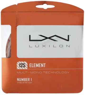 *NEU*Luxilon 125 Element Multi-Mono string set Tennis 12,2m Saitenset 16G 1.25mm