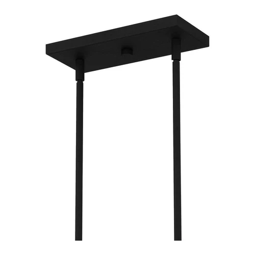 Quoizel Kingsbridge 5-Light Earth Black Chandelier with Clear Seeded - Picture 7 of 10