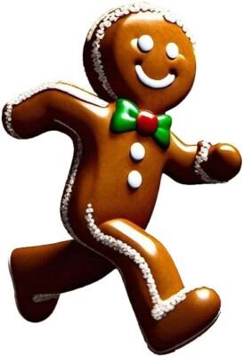 Weihnachtsdekoration Ingwer Brot Mann