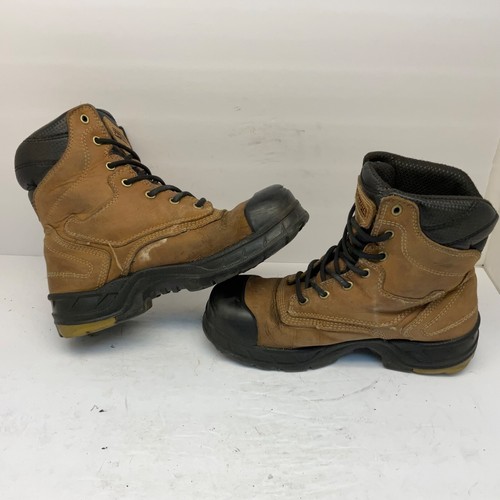 Botas de trabajo Dakota para mujer 8" cuatro básicas punta de acero placa compuesta 8006 tostadas 9M - Imagen 6 de 9