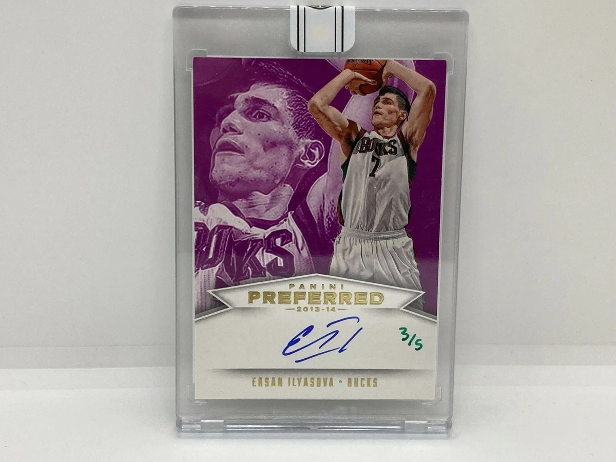 Panini Ersan Ilyasova Basketball Autographed Sports Trading Cards Panini Ersan Ilyasova Basketball Autographed Sports Trading Cards