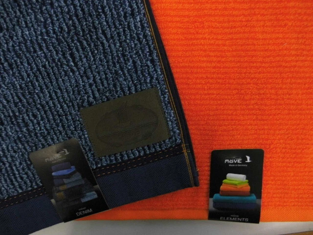 Möve Gästetuch Handtuch Duschtuch Denim Elements Orange 8670 Fb 41 