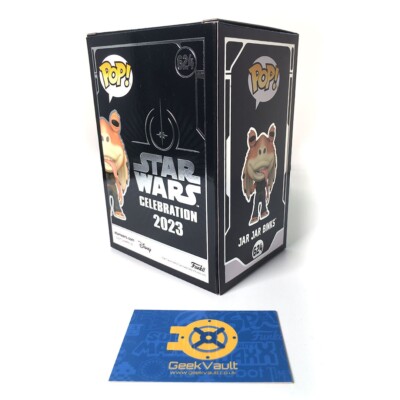 Star Wars Celebration 2023 Exclusive Jar Jar Binks Funko POP