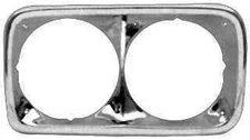 HEADLIGHT BEZELS GMC TRUCK 1969 70 71 72 1 PAIR