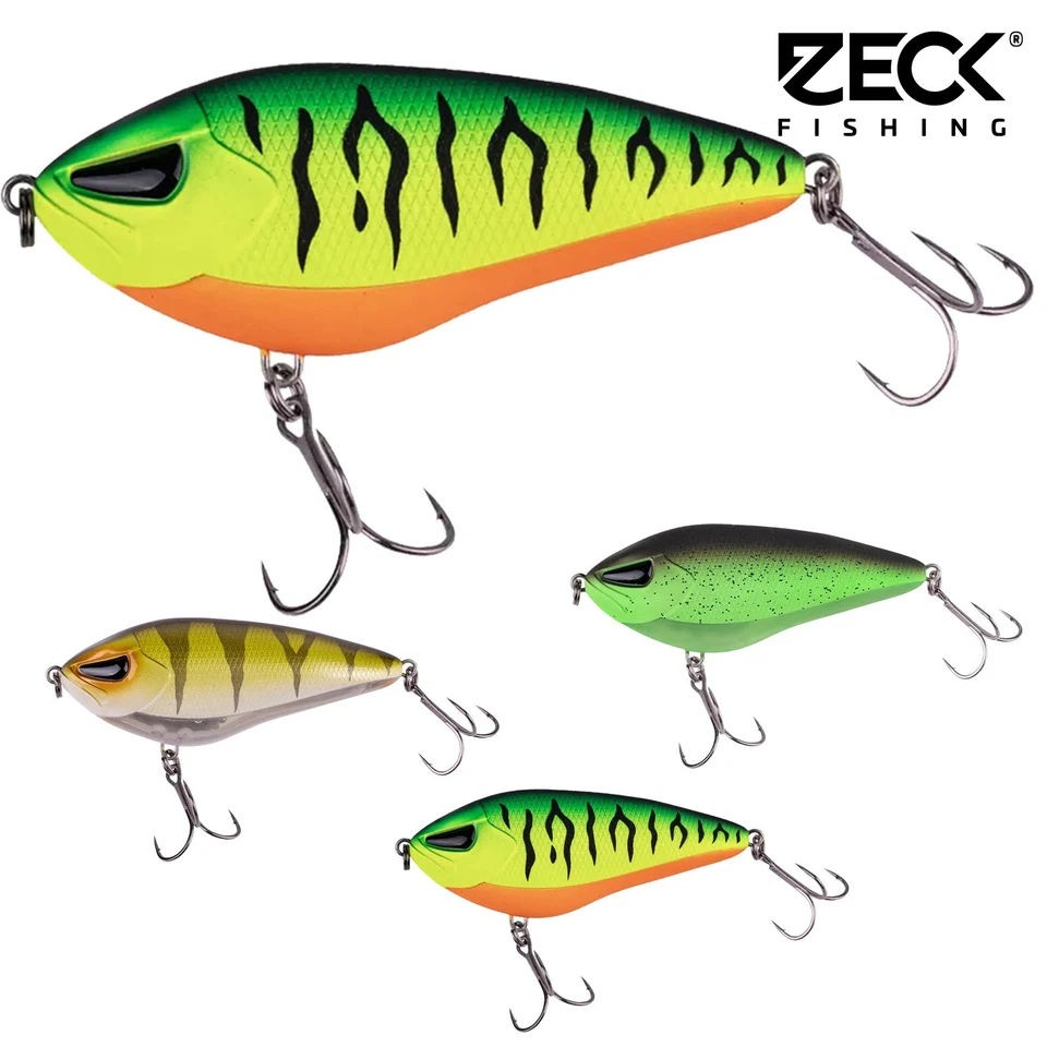 ZECK Rogue Glider 8 cm | 0,7m Sinkend 25g | Hecht Rapfen Köder Jerkbait Hardbait