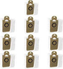 10 Pack Replacement Dust Bags for iHome AutoVac Nova Self Empty iHRV6 Laresar