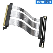 PCIE 5.0 16x Riser Cables Graphics Card Extension Cable Gen5 GPU Expansion Card