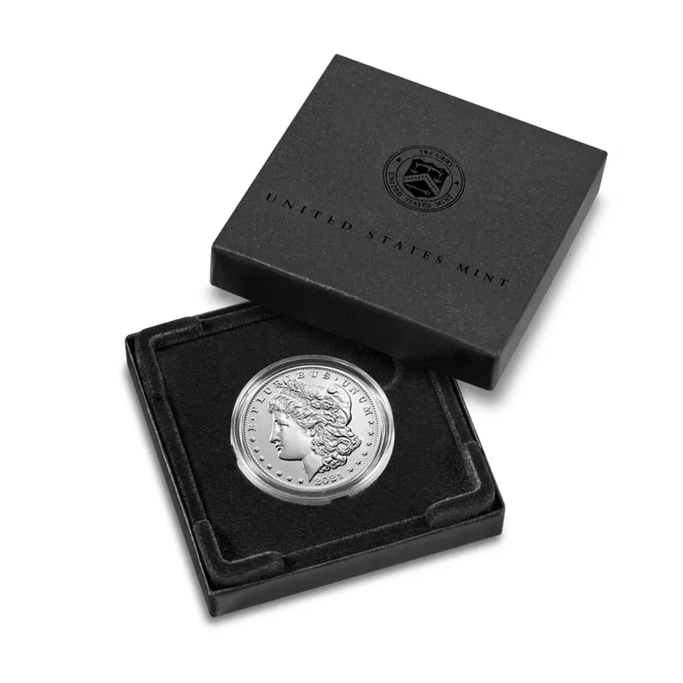 2021-CC Morgan Dollar with Box and COA - Image 3 of 3