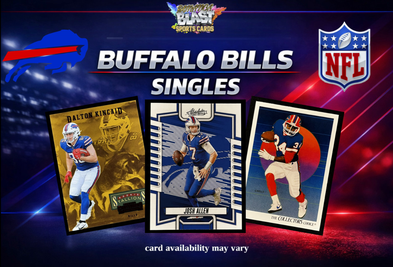 BUFFALO BILLS SINGLES ~ Multiple Players & Years ~ Volume Discounts!