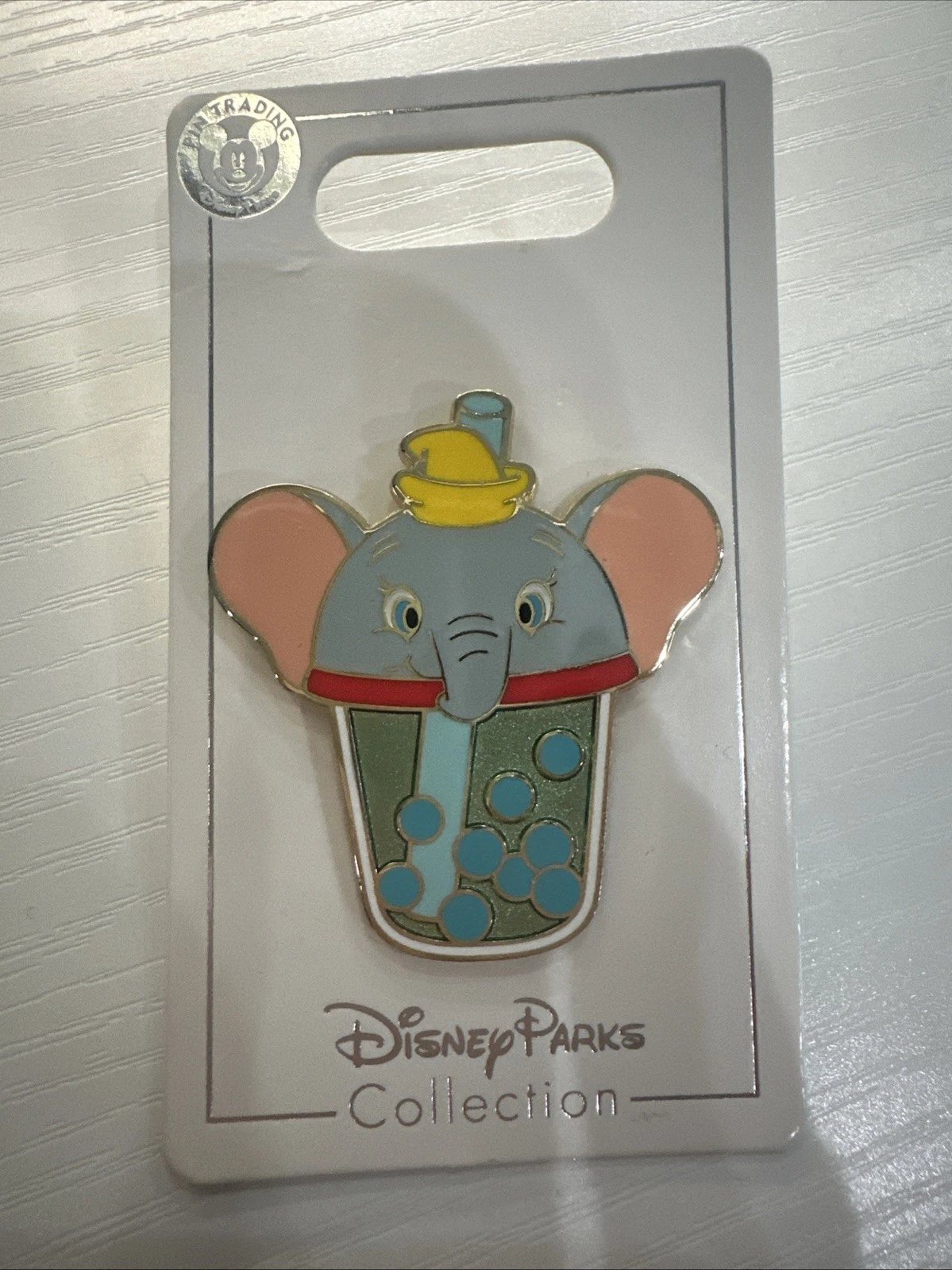 New Disney SHDR Shanghai Disneyland Bubble Milk Tea Boba Dumbo Pin