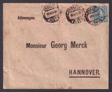 PORTUGAL 1906 Cover to Hannover Germany