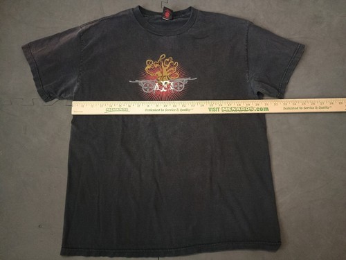 Vintage AFI Art Of Drowning Band T-Shirt Emo Post Hardcore Black Size Large /M - Picture 6 of 6