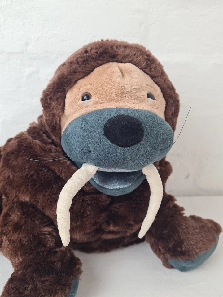 Rare Manhattan Toy Company Warren Walrus Wildlife Collection Hand Puppet Large - Image 2 of 4