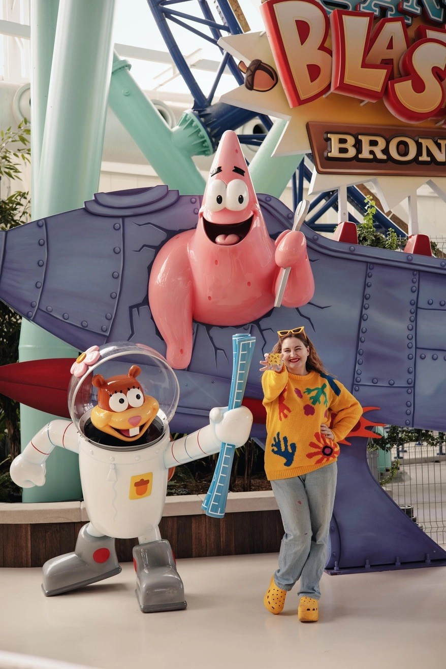 SpongeBob Patrick Skydiving Earrings - Made With … - image 3