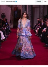 Zimmermann Illustration V Neck Gown Dress- BNWT