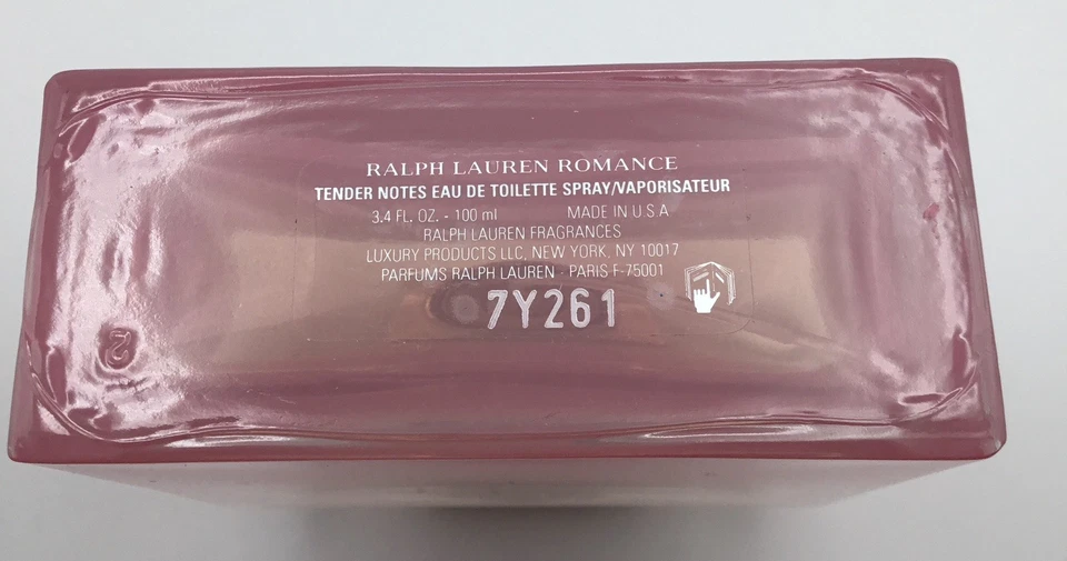 Ralph Lauren Romance Tender Notes EDT 3,4 OZ 100 ml Vintage Edición Limitada. C Foto 2 de 2