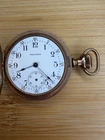 Antique 1907 Waltham Pocket Watch Dueber Gold Filled 15542608 (Parts/Repair)