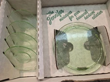 Mosser Glass, Jennifer Set #4 Depression In Original Box